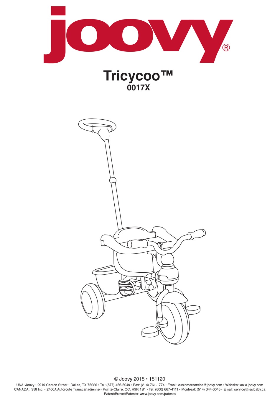 JOOVY TRICYCOO INSTRUCTION MANUAL Pdf Download ManualsLib