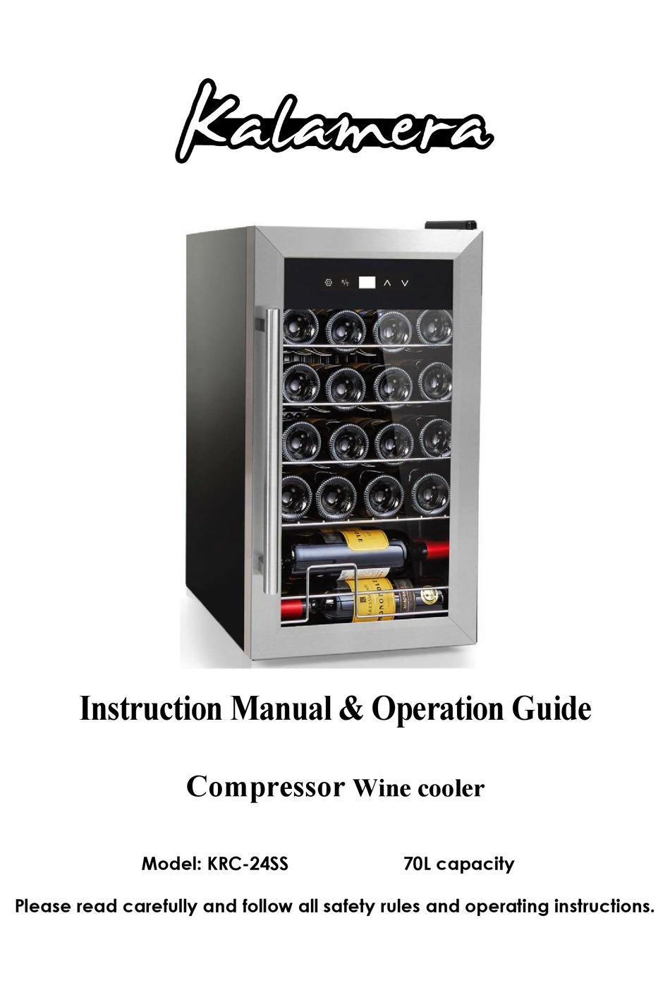 Kalamera Krc 24ss Instruction Manual Operation Manual Pdf Download Manualslib