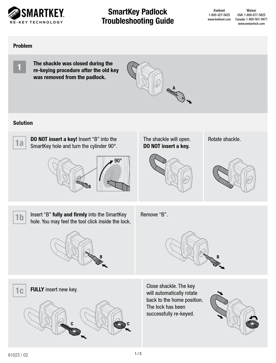 Kwikset Keyless Entry Manual