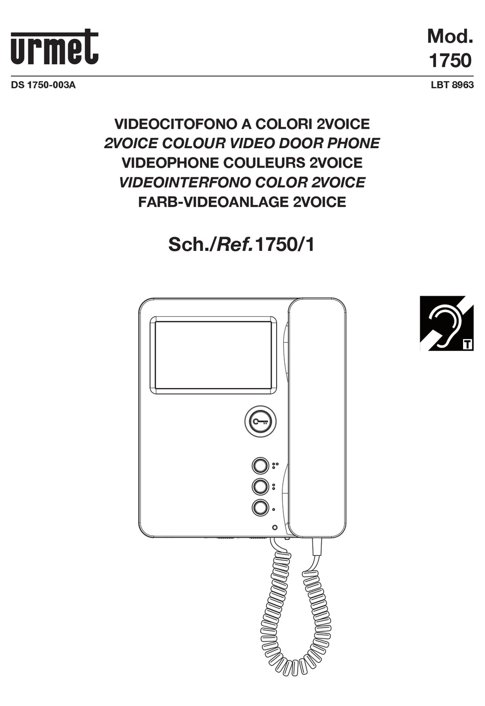 Urmet Intercom Wiring Diagram - Wiring Diagram