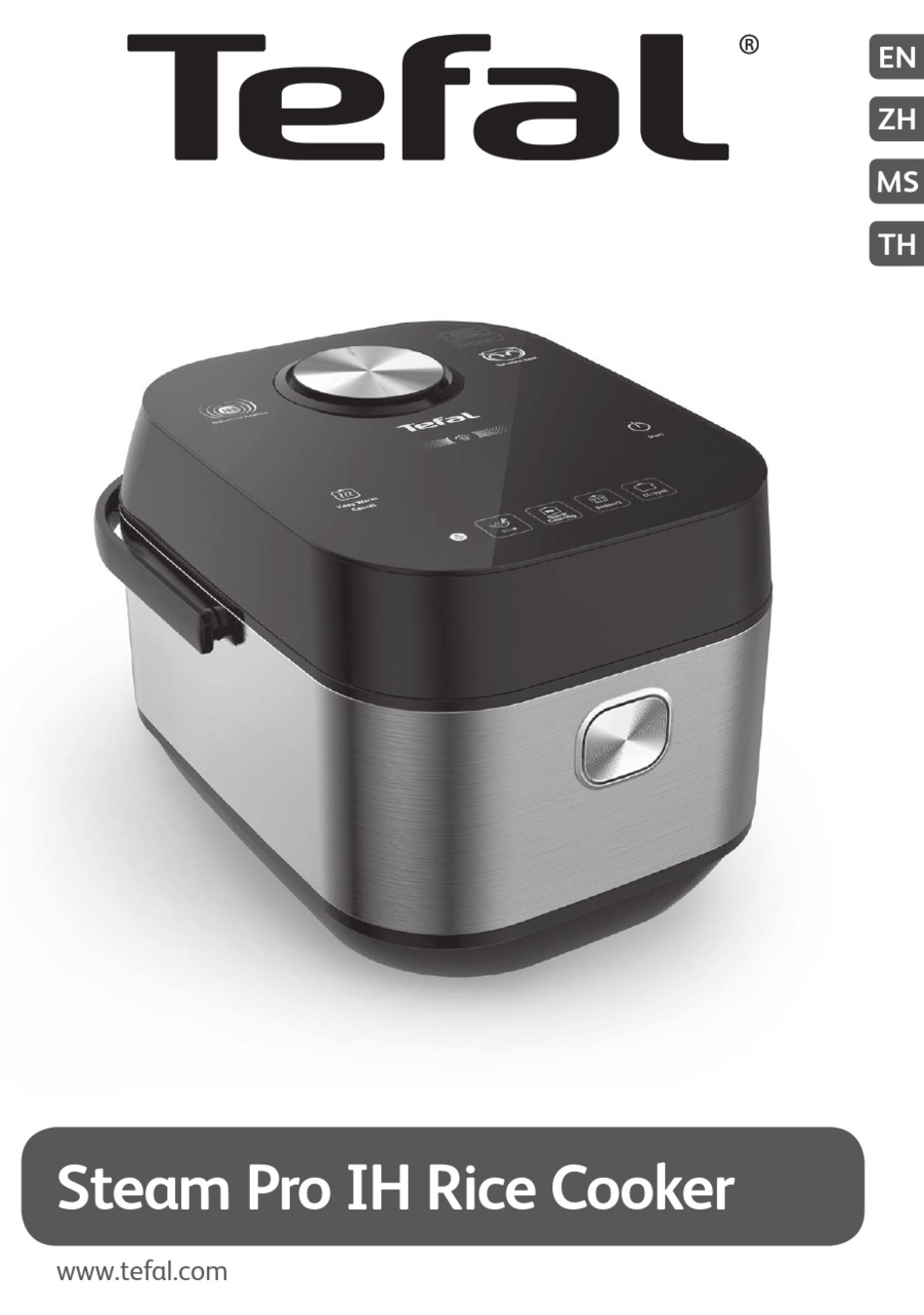 TEFAL STEAM PRO IH RICE COOKER MANUAL Pdf Download | ManualsLib