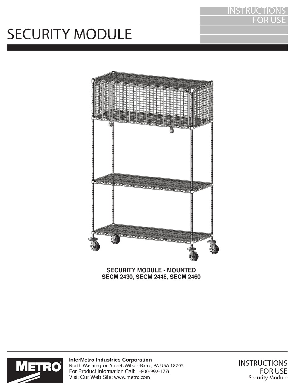 INTERMETRO IND. SECM 2430 INSTRUCTIONS FOR USE MANUAL Pdf Download