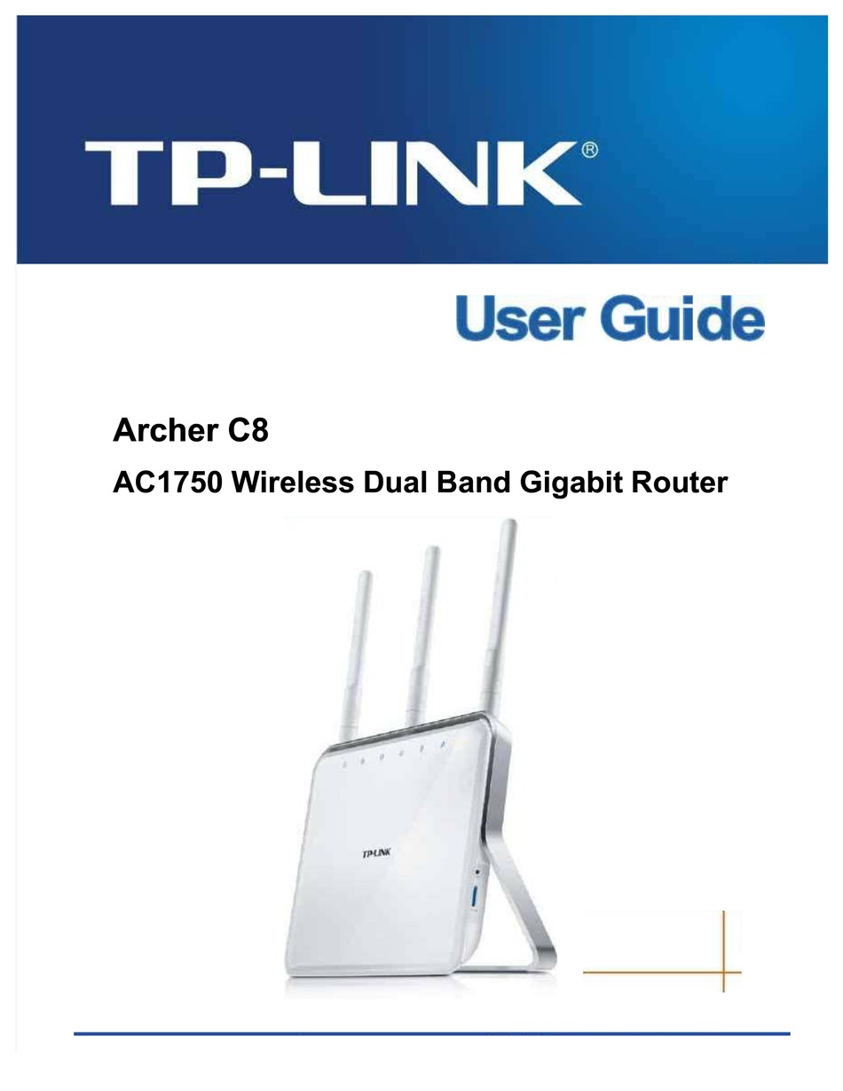 TP-LINK ARCHER C8 USER MANUAL Pdf Download | ManualsLib