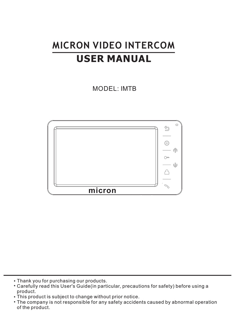 micromate manual