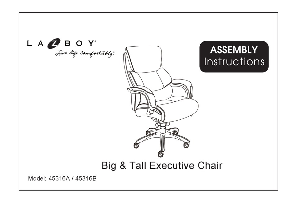 LAZBOY 45316A ASSEMBLY INSTRUCTIONS MANUAL Pdf Download ManualsLib