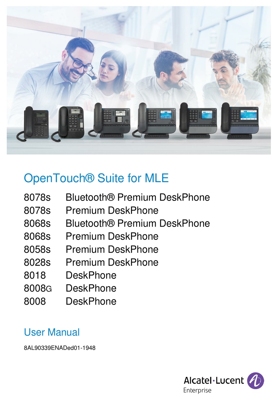 ALCATEL-LUCENT 8078S USER MANUAL Pdf Download | ManualsLib