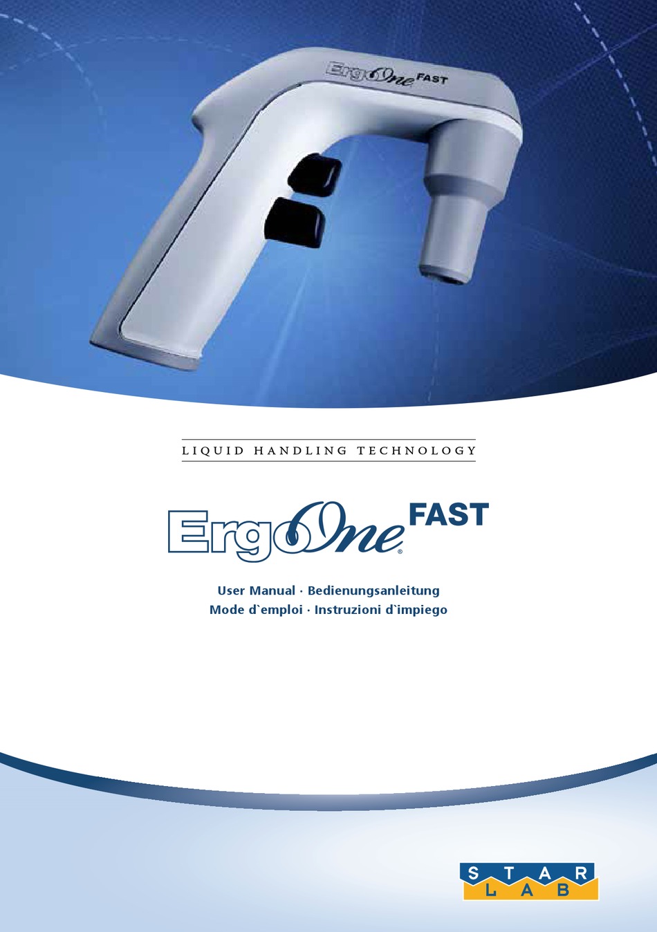 STARLAB ERGOONE FAST USER MANUAL Pdf Download ManualsLib