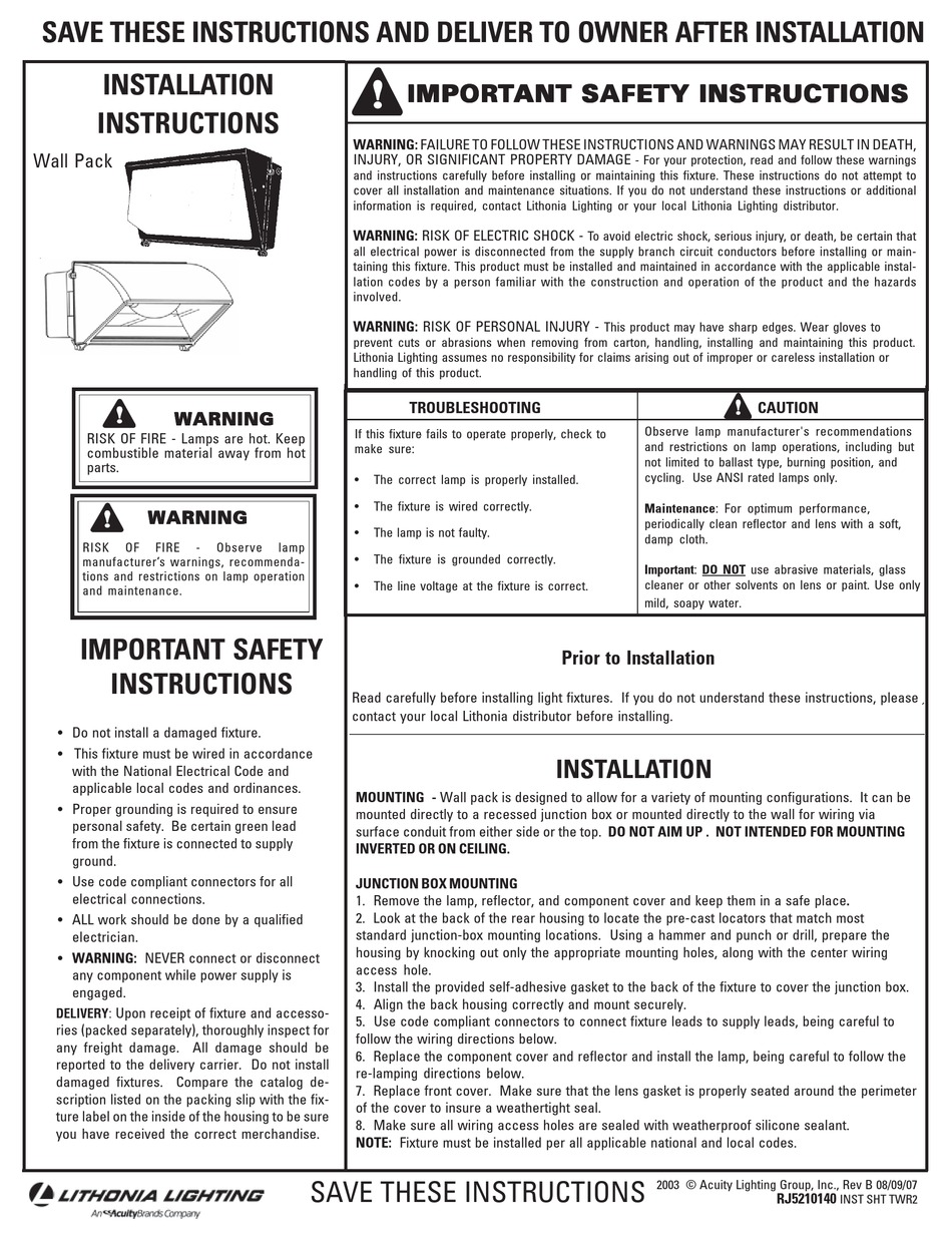 Lithonia Led Lighting Wiring Diagram