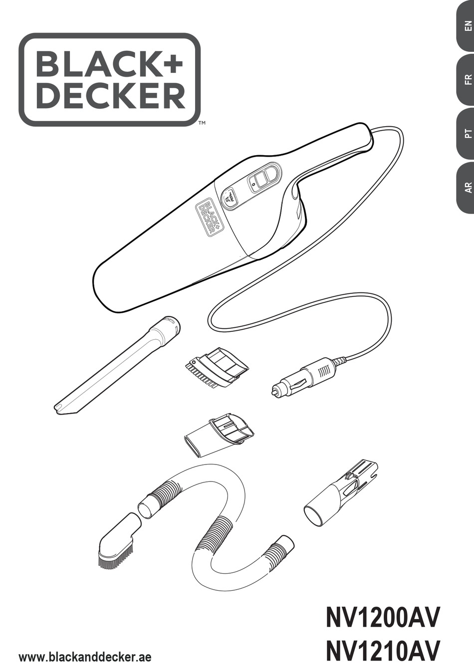 BLACK+DECKER DUSTBUSTER NV1200AV ORIGINAL INSTRUCTIONS MANUAL Pdf