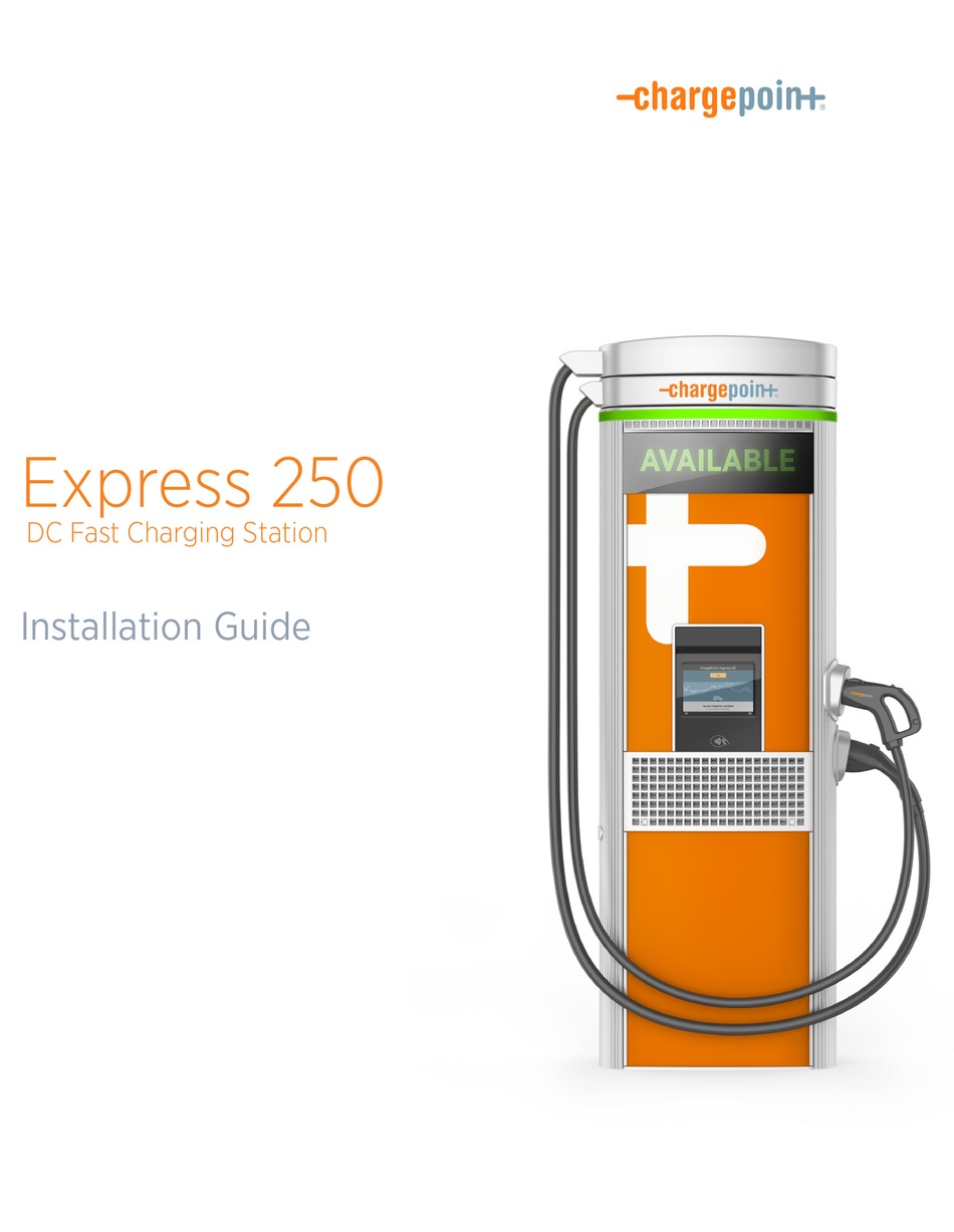 CHARGEPOINT EXPRESS 250 INSTALLATION MANUAL Pdf Download | ManualsLib