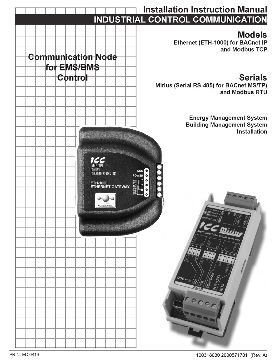 icc serial communication protocol