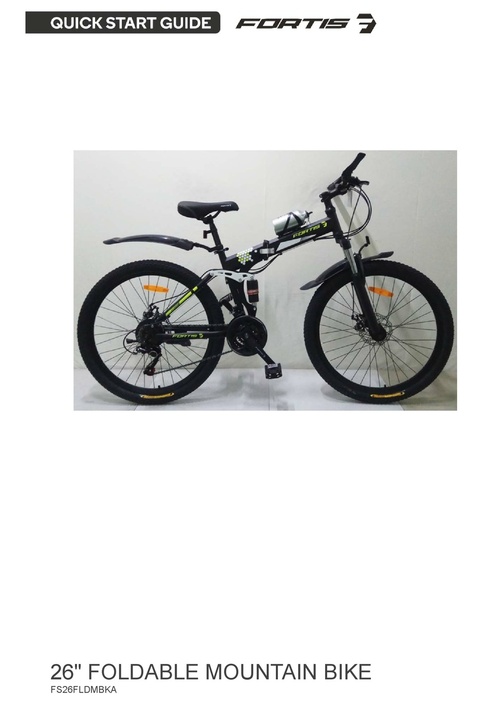 fortis 3 folding bike