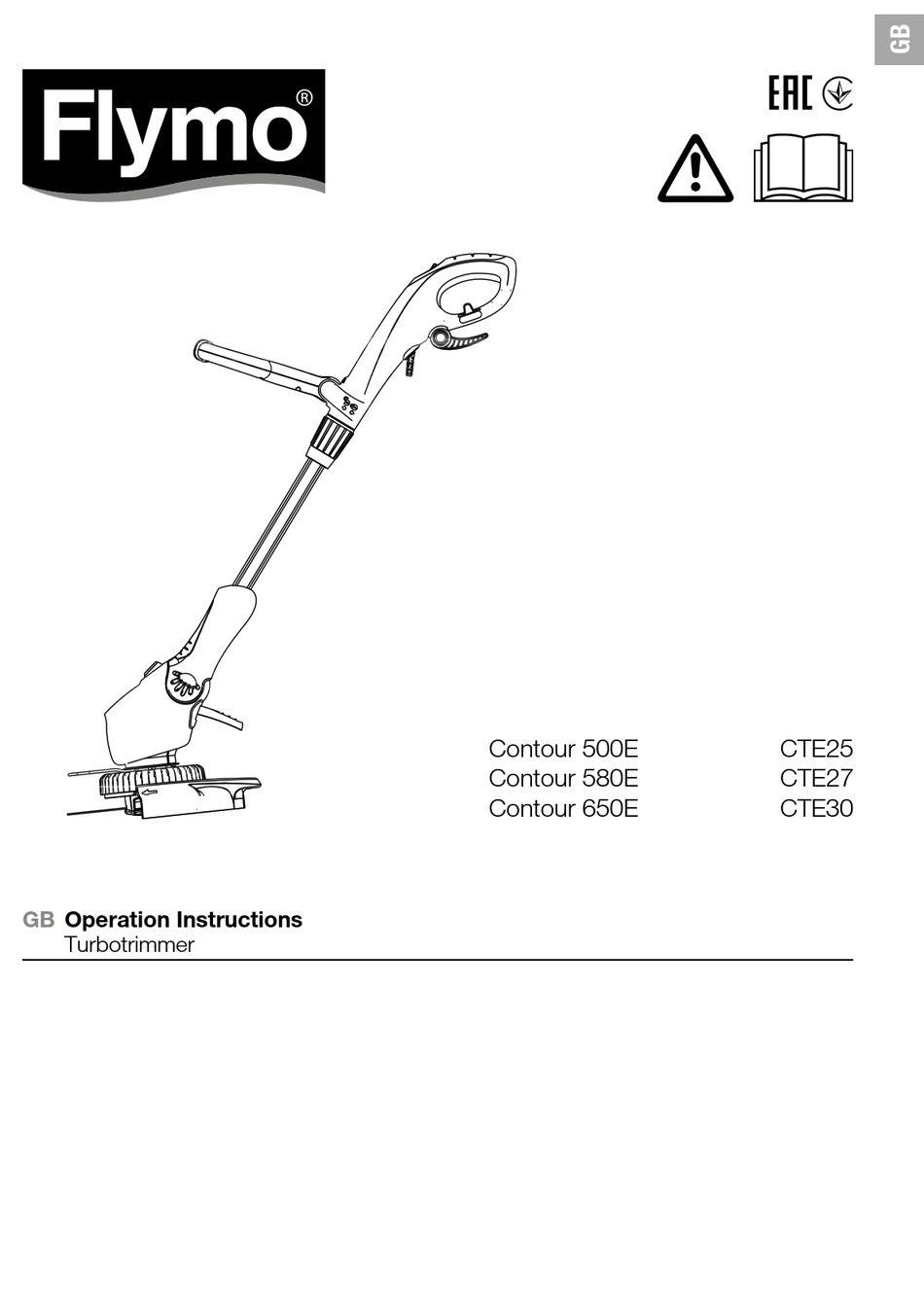flymo contour 650e grass trimmer