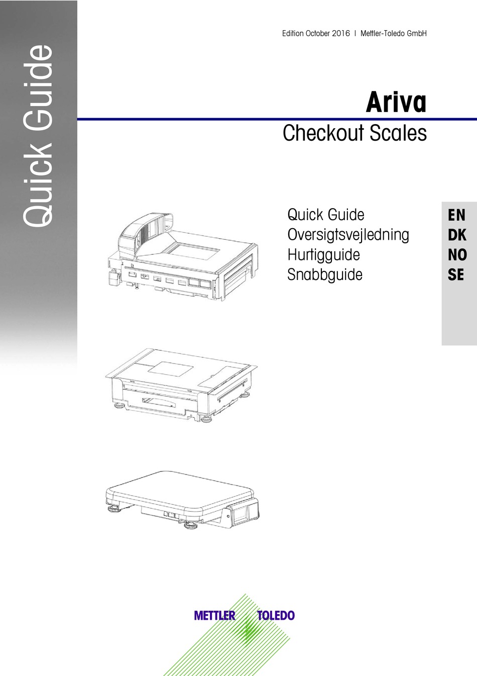 METTLER TOLEDO ARIVA SERIES QUICK MANUAL Pdf Download | ManualsLib