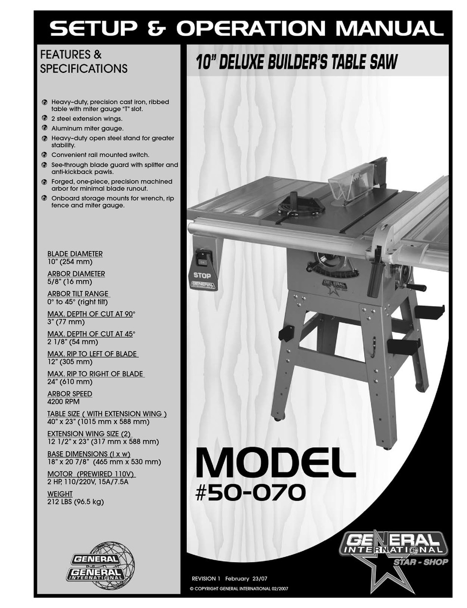 General international deals miter saw stand