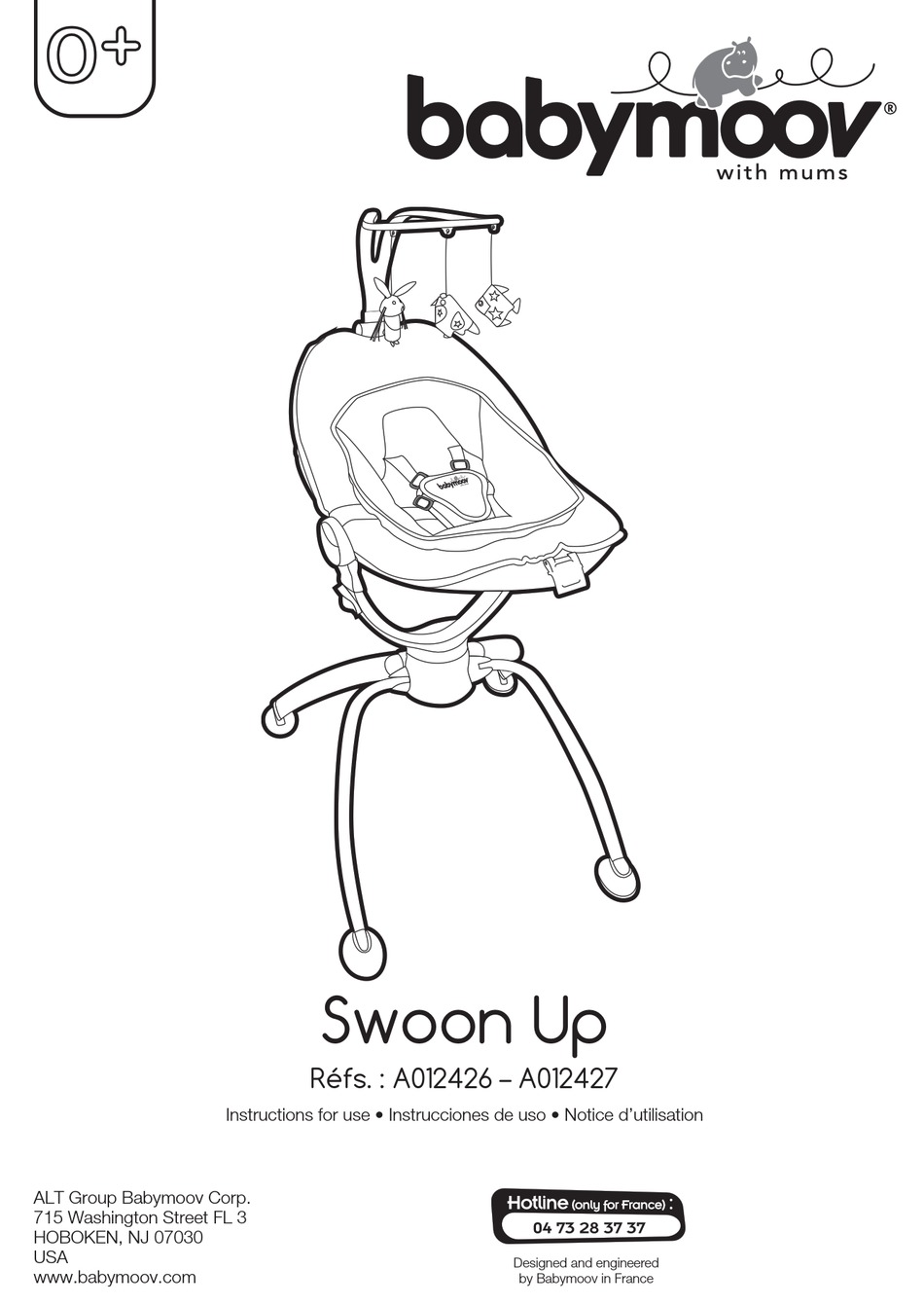 Babymoov Swoon Up Instructions For Use Manual Pdf Download Manualslib