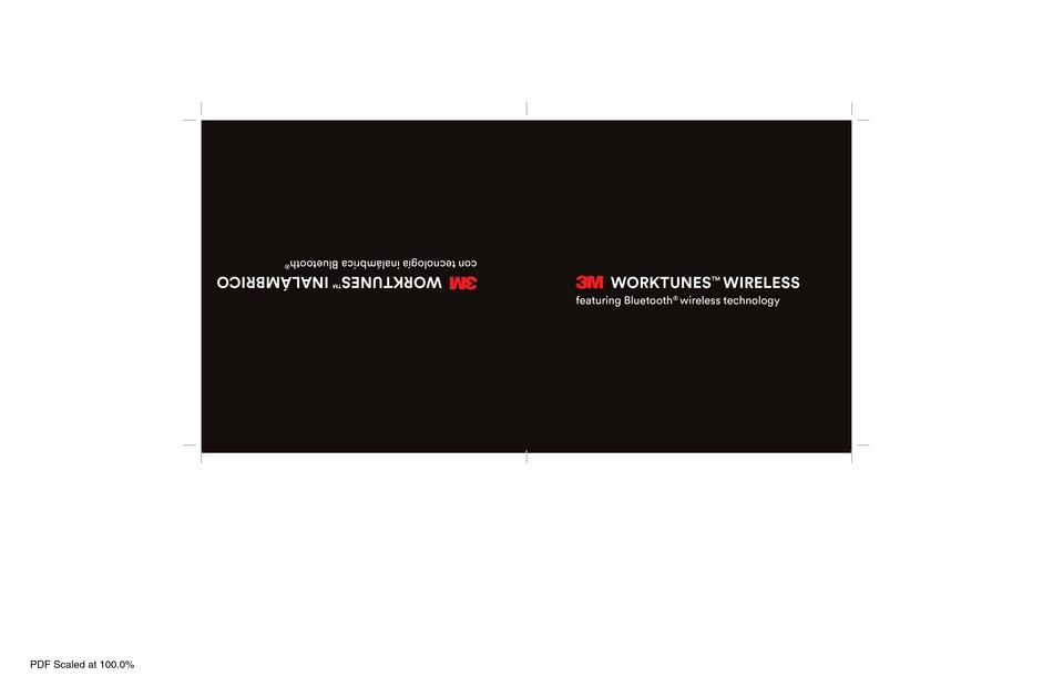 3M WORKTUNES WIRELESS MANUAL Pdf Download | ManualsLib