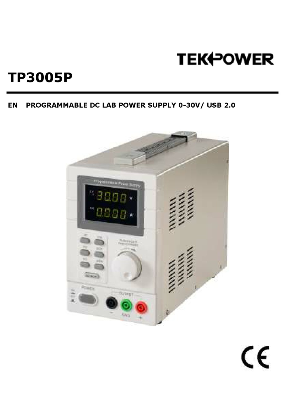 TEKPOWER TP3005P MANUAL Pdf Download | ManualsLib