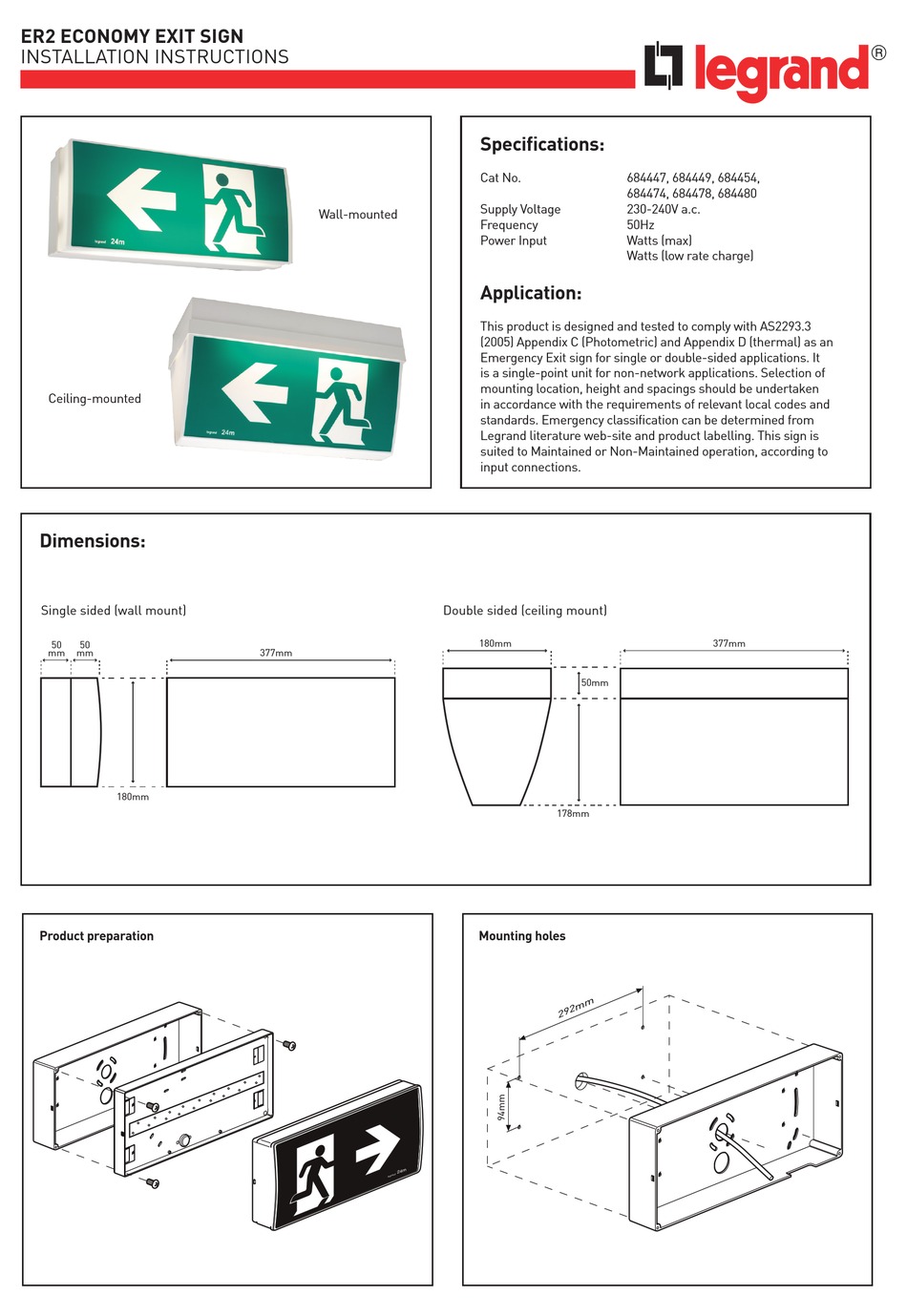 legrand-economy-exit-sign-er2-installation-instructions-pdf-download-manualslib