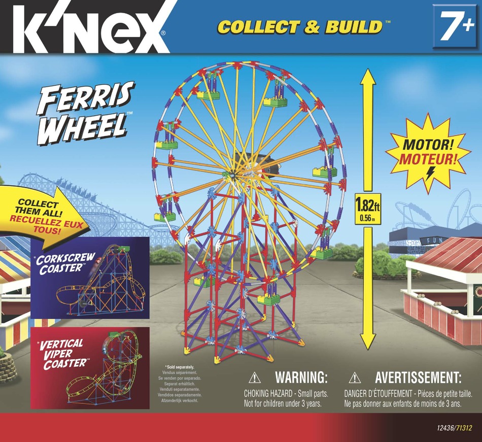 K'NEX FERRIS WHEEL MANUAL Pdf Download | ManualsLib