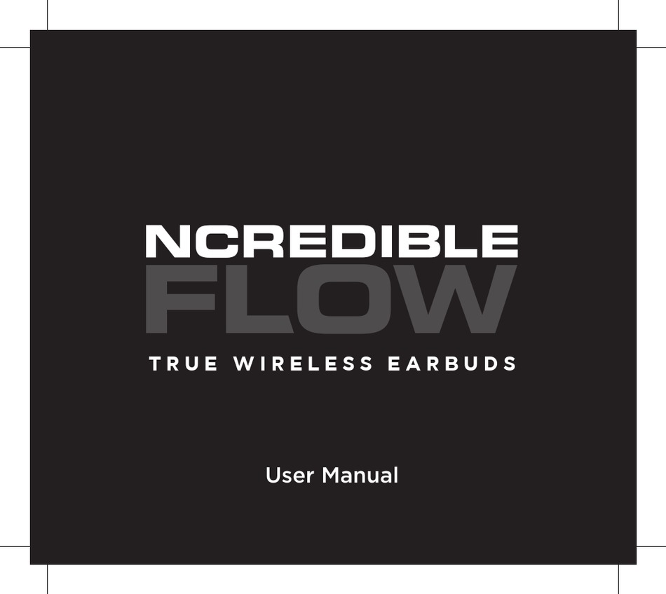 Ncredible outlet flow earbuds