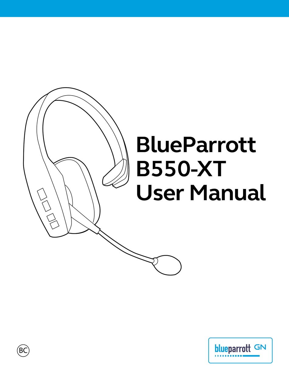 blueparrott-b550-xt-user-manual-pdf-download-manualslib