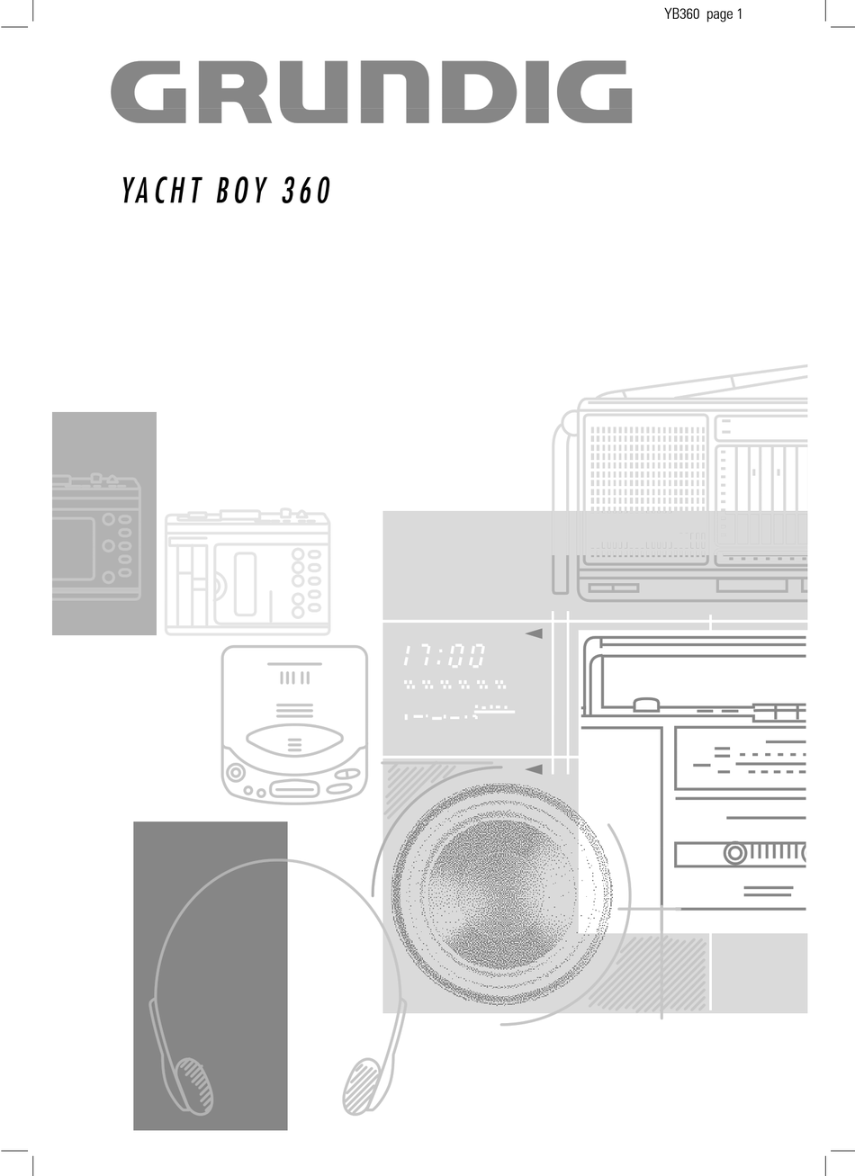 GRUNDIG YACHT BOY 360 MANUAL Pdf Download | ManualsLib