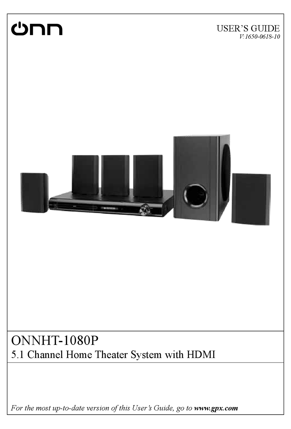 ONN ONNHT-1080P USER MANUAL Pdf Download | ManualsLib