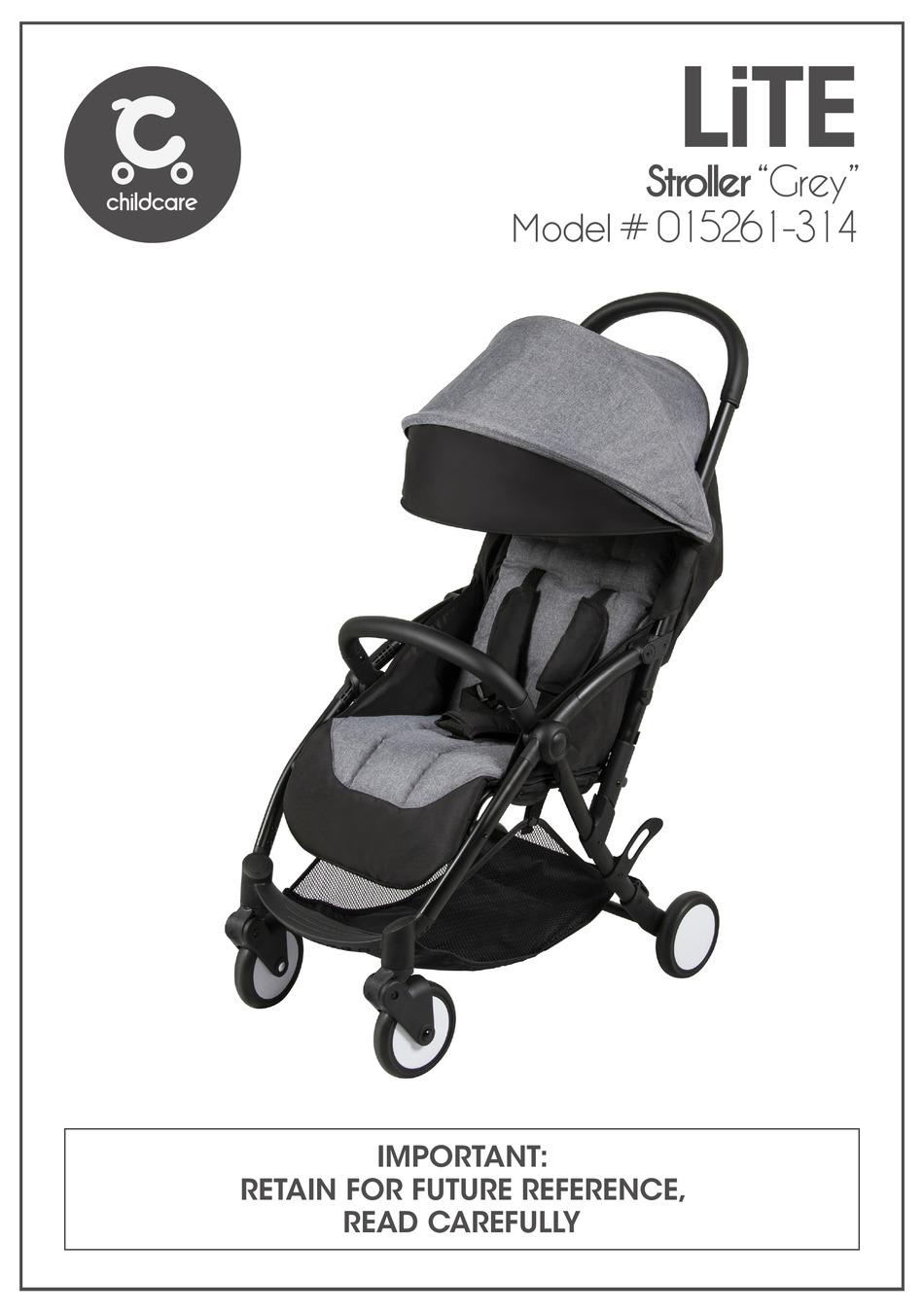 childcare vogue lite stroller manual