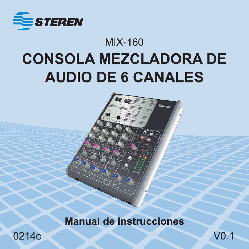 Mini mezcladora Bluetooth de 2 canales, Steren MIX-125 - Softcomprasdc19