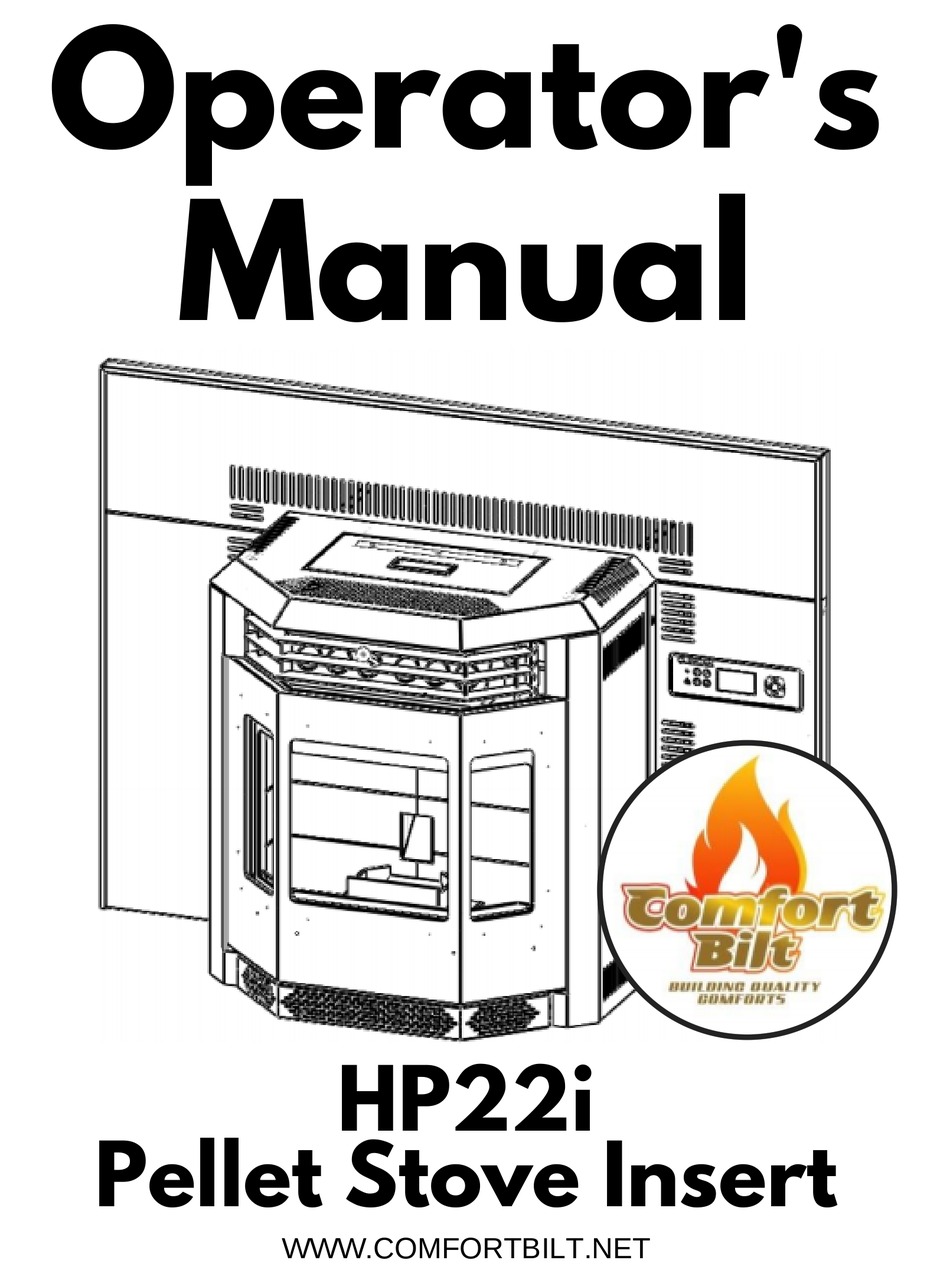 Comfort Bilt Hp22i Operator S Manual Pdf Download Manualslib