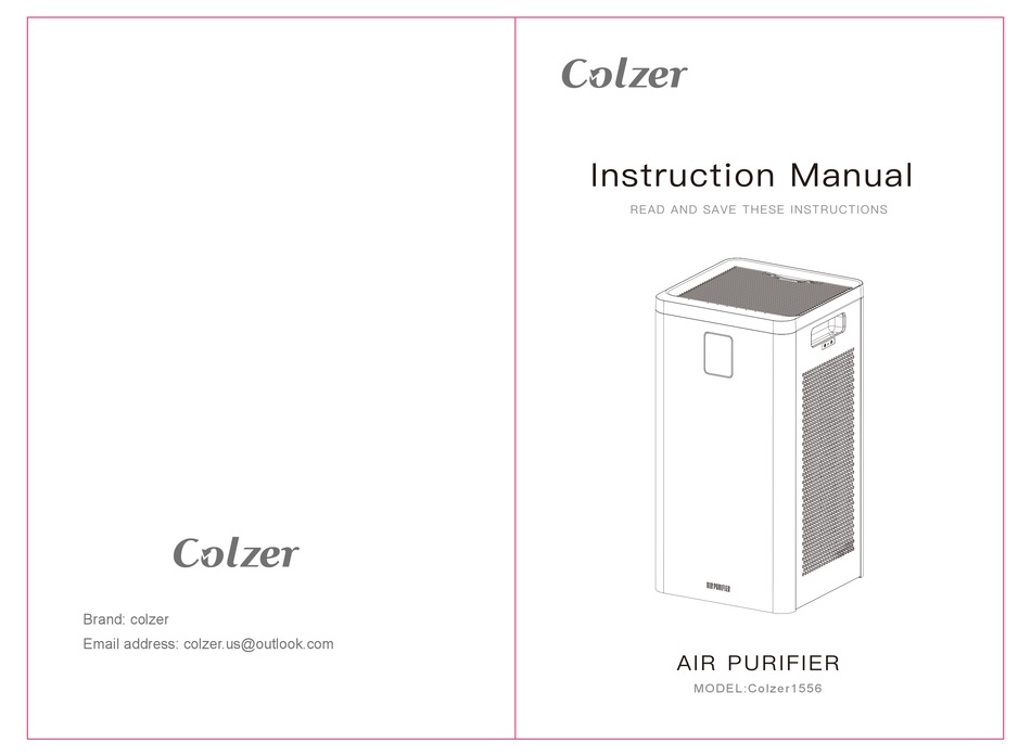 Colzer 1556 air purifier Outlet