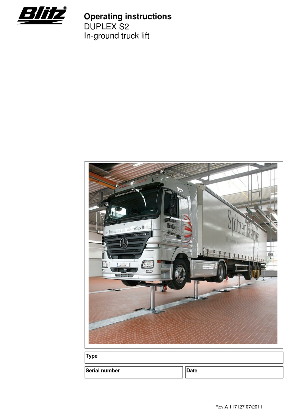 BLITZ DUPLEX S2 OPERATING INSTRUCTIONS MANUAL Pdf Download ManualsLib