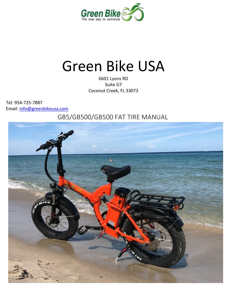 greenbike usa gb5