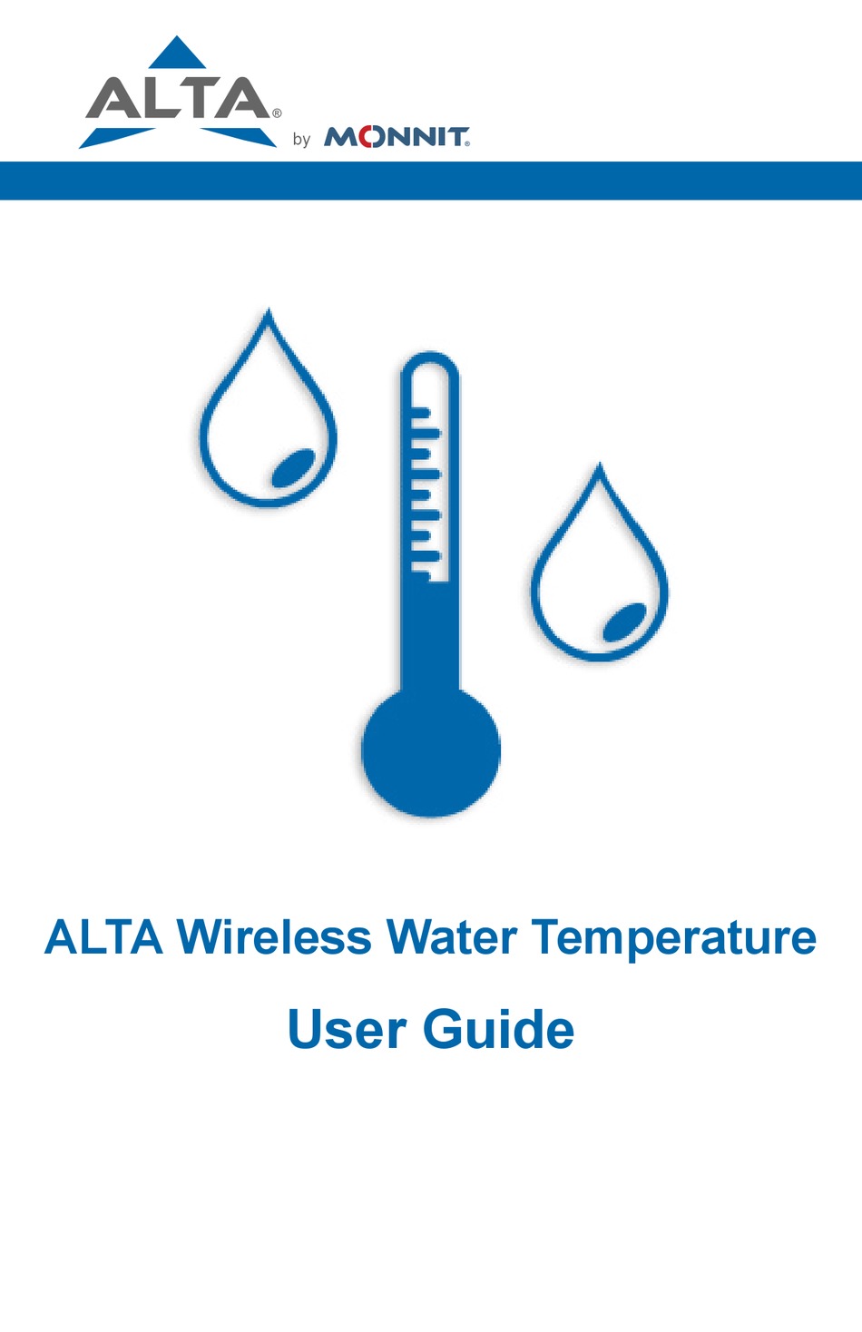 Alta Long Range Wireless IIoT Water Temperature Sensors