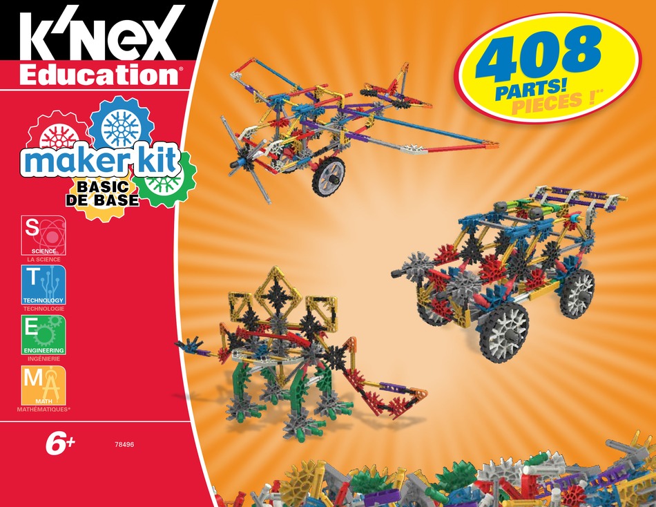 K'NEX EDUCATION MAKER KIT BASIC MANUAL Pdf Download | ManualsLib