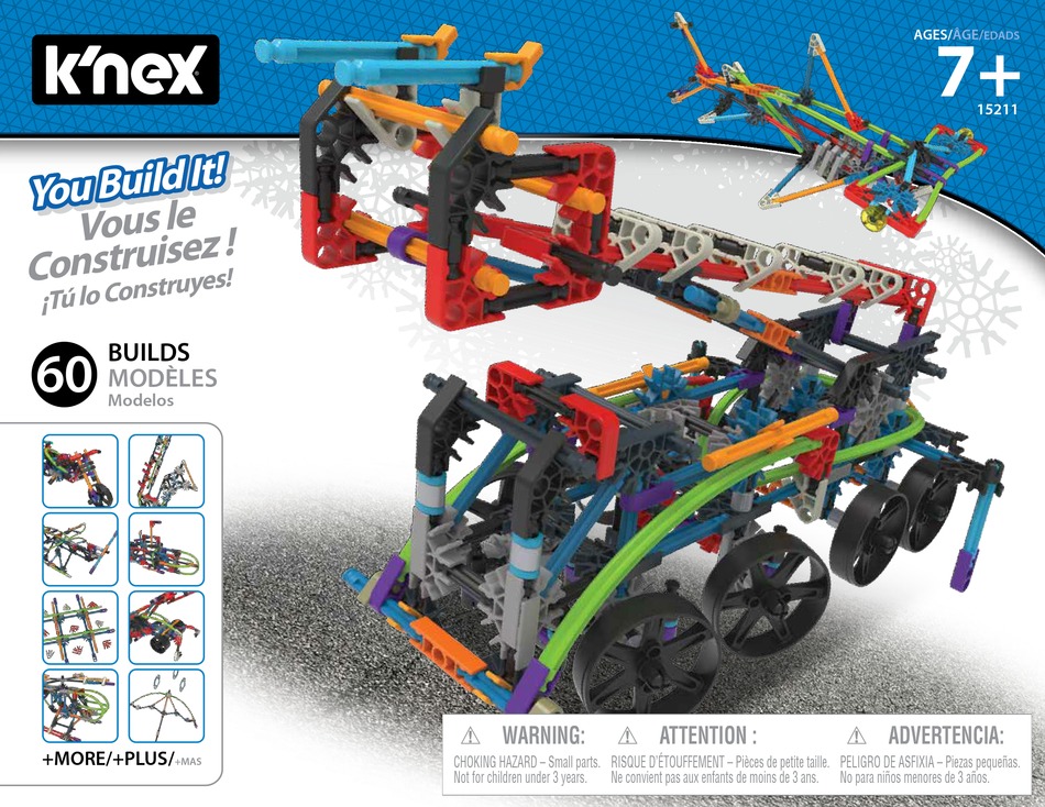 K Nex 60 Model Set Manual Pdf Download Manualslib