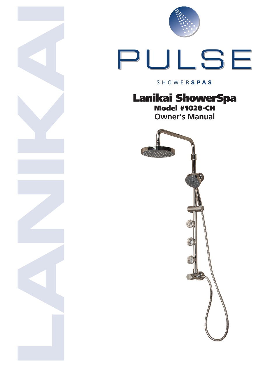 LANIKAI SHOWERSPA 1028CH OWNER'S MANUAL Pdf Download ManualsLib