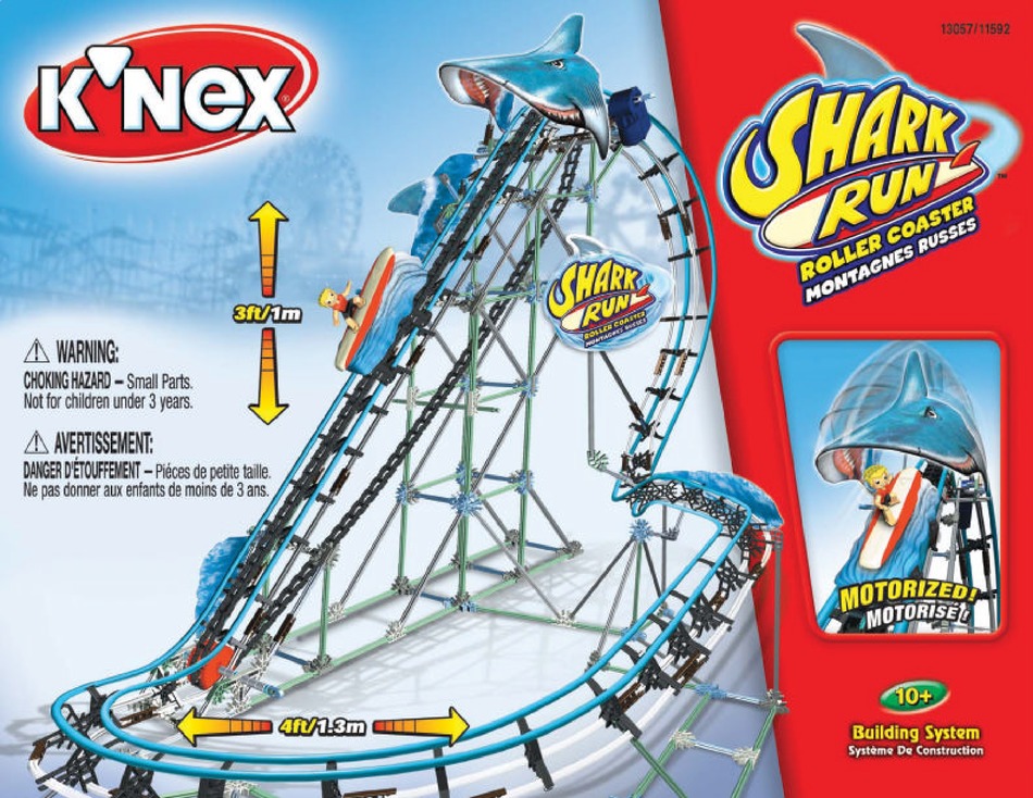 shark run knex