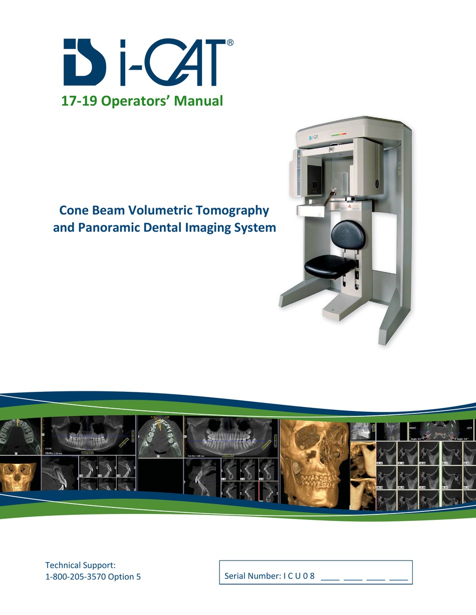 IMAGING SCIENCES ICAT 1719 OPERATOR'S MANUAL Pdf Download ManualsLib