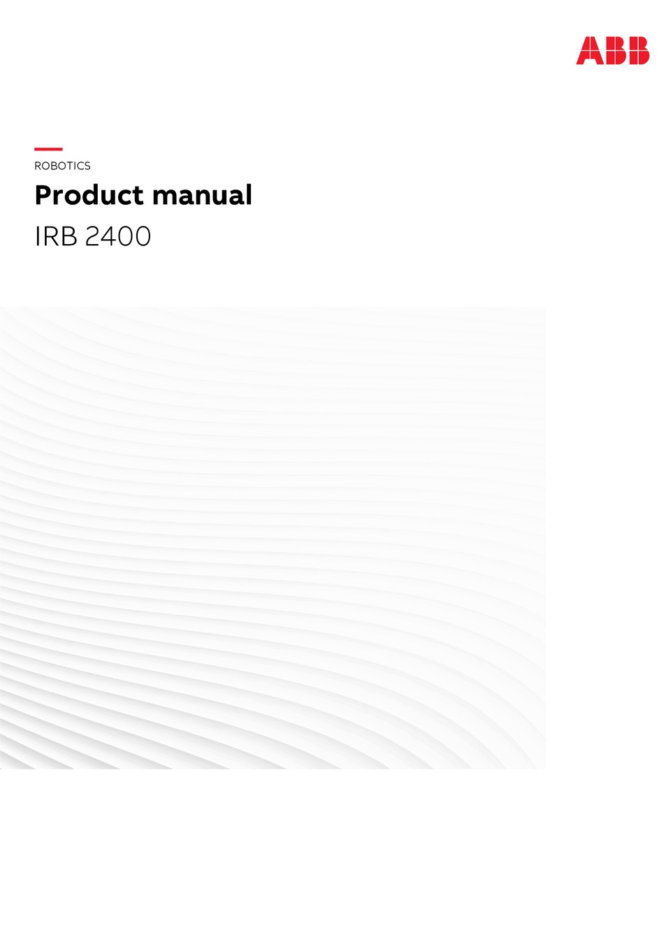 ABB IRB 2400/L PRODUCT MANUAL Pdf Download | ManualsLib