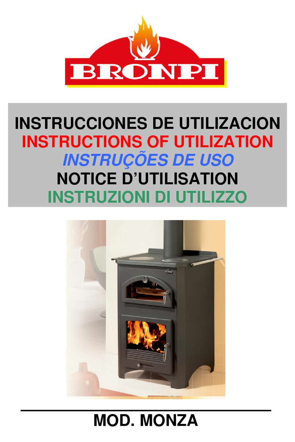 Horno de Leña Bronpi Sierra