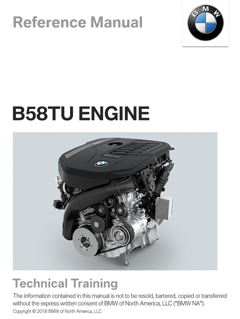 BMW B58TU REFERENCE MANUAL Pdf Download ManualsLib