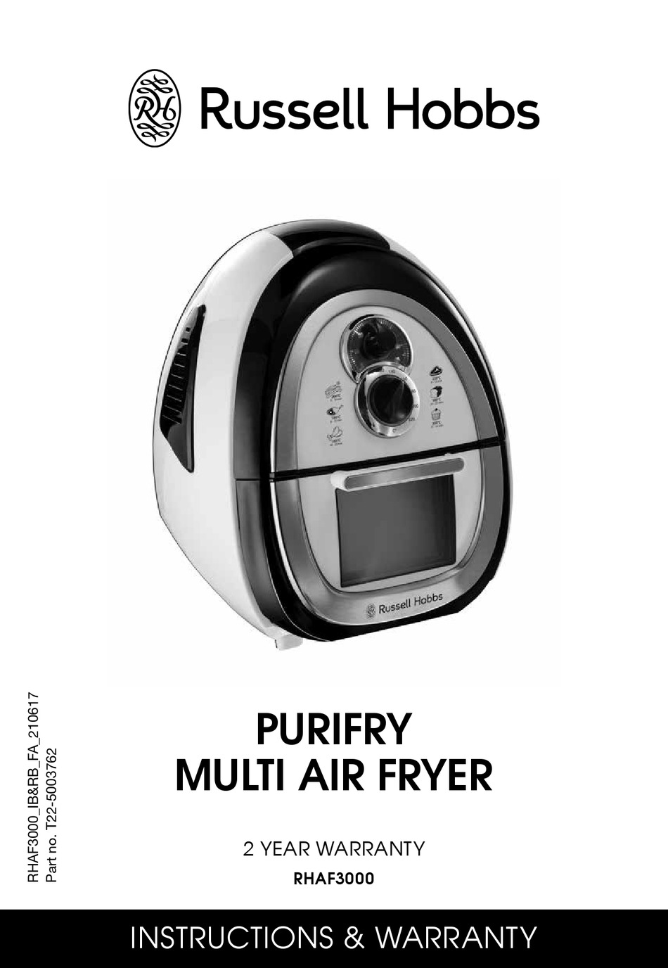 russell hobbs purifry health fryer