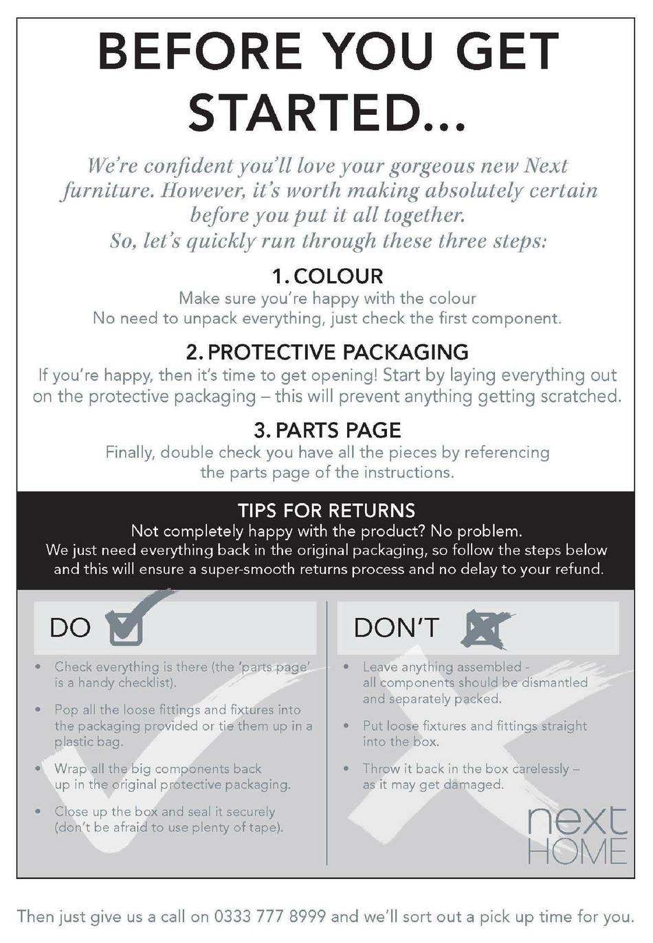 NEXT HAMPTON GREY STORAGE BED KING ASSEMBLY INSTRUCTIONS MANUAL Pdf