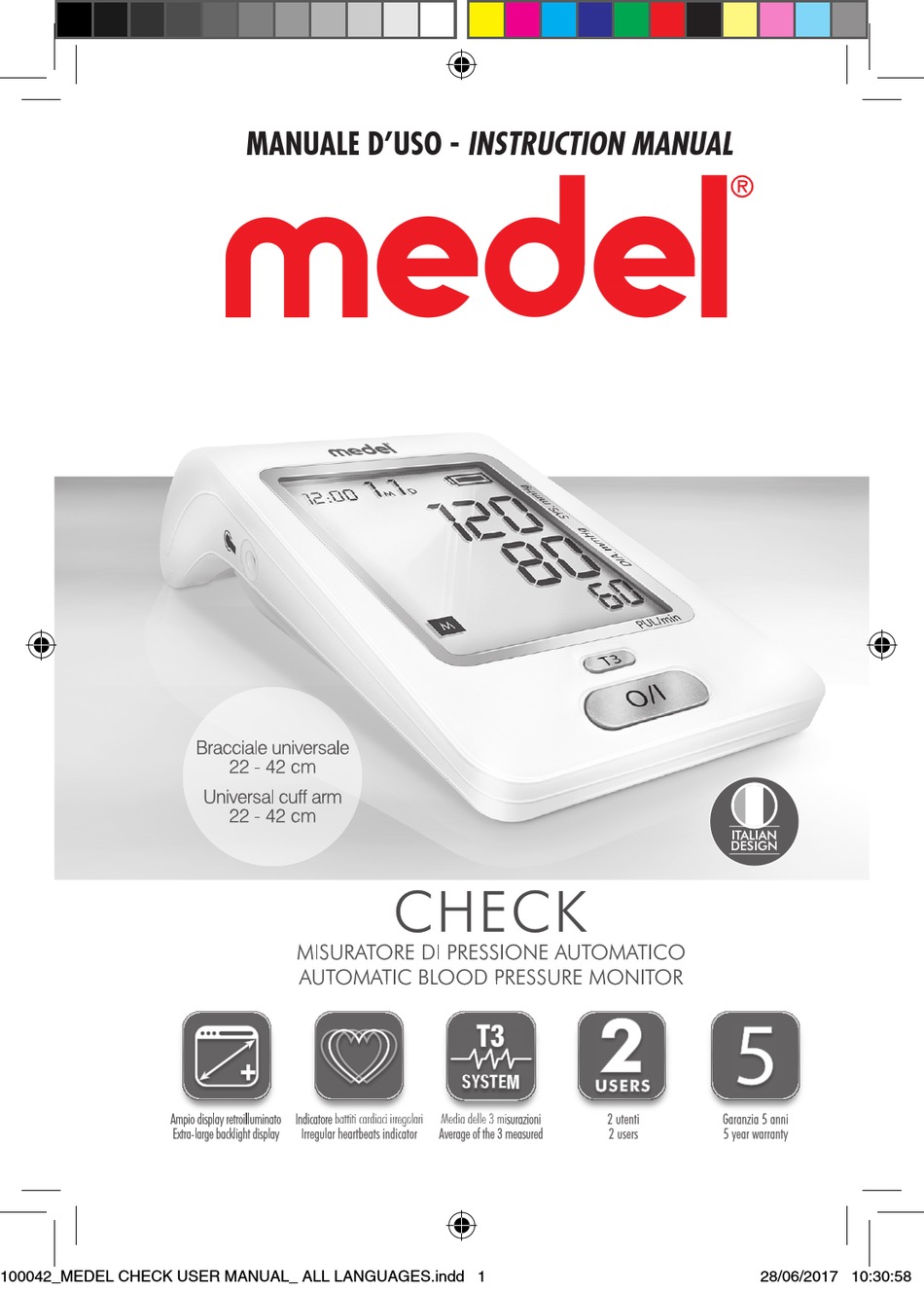 Medel Check Instruction Manual Pdf Download Manualslib