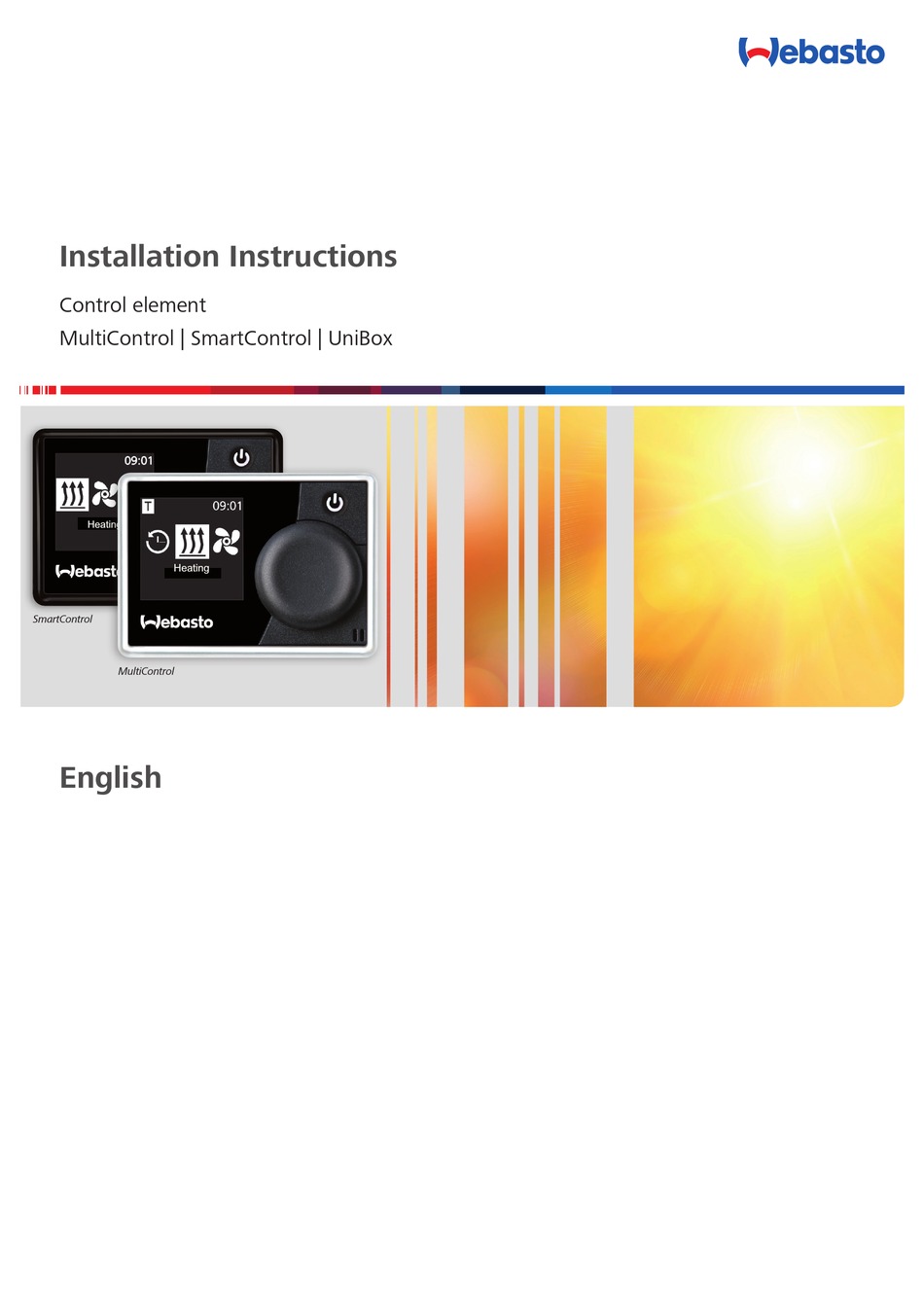 WEBASTO MULTICONTROL INSTALLATION INSTRUCTIONS MANUAL Pdf Download ...