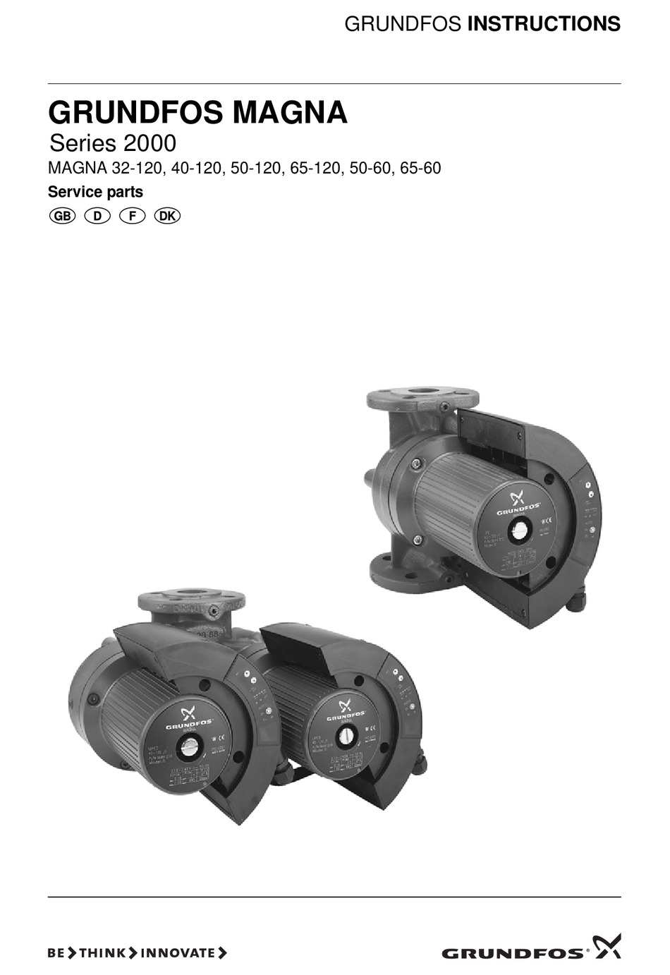 Циркуляционный насос Grundfos MAGNA3 32-80 180 1x230V PN10 - 97924256