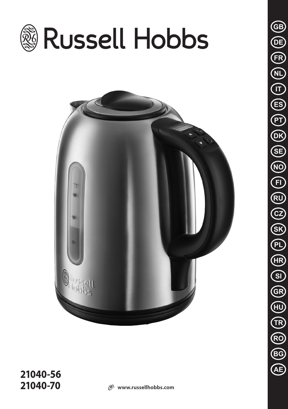 RUSSELL HOBBS 2104056 MANUAL Pdf Download ManualsLib