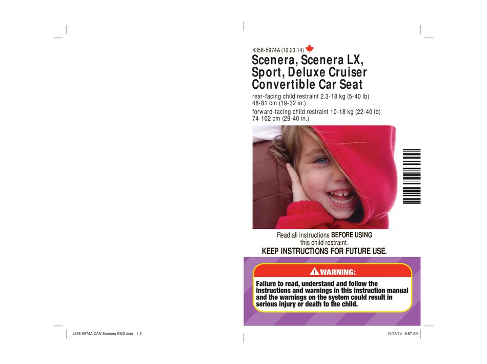 cosco next manual
